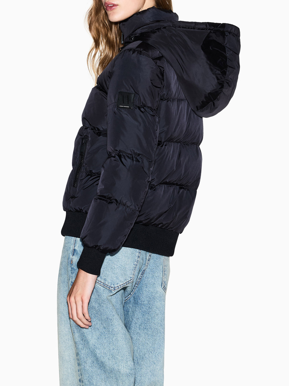 Piumino Armani Exchange da Donna - Nero