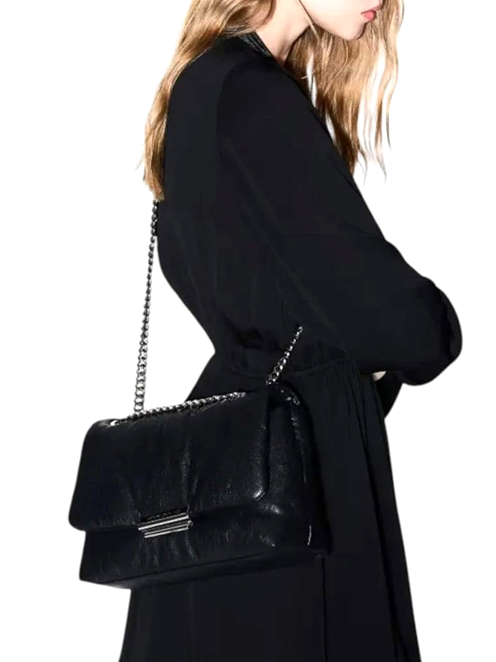 A|X Armani Exchange Borsa Donna Mod. XW000355 AF17240 Nero