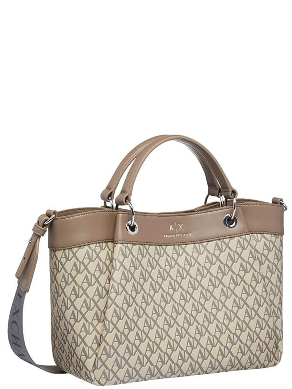 A|X Armani Exchange Borsa Donna Mod. XW000393 AF17145 SABBIA Sabbia Beige