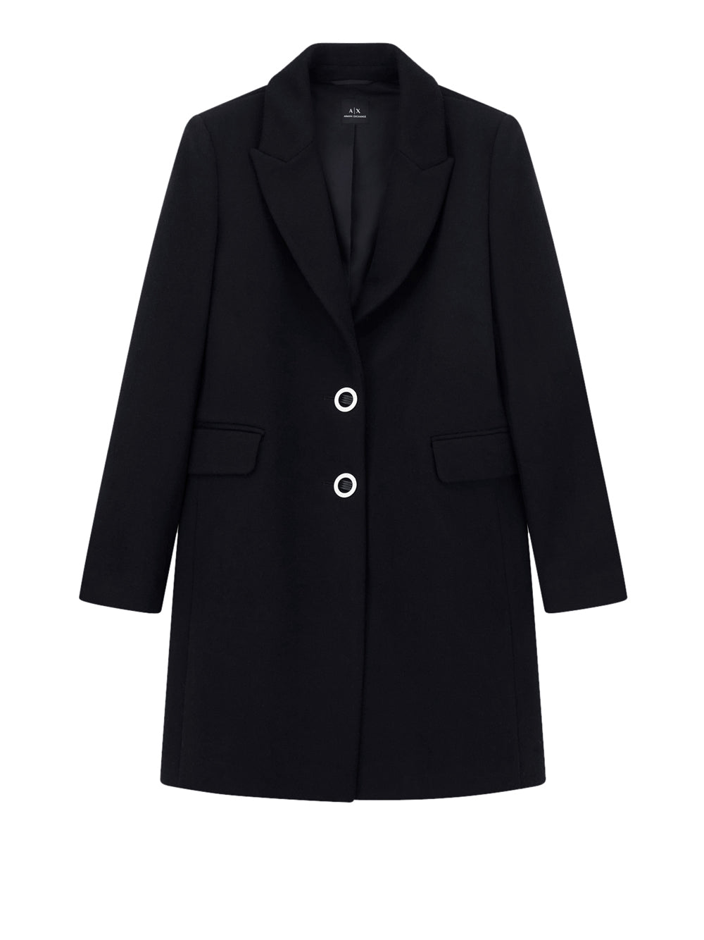 Cappotto Armani Exchange da Donna - Nero