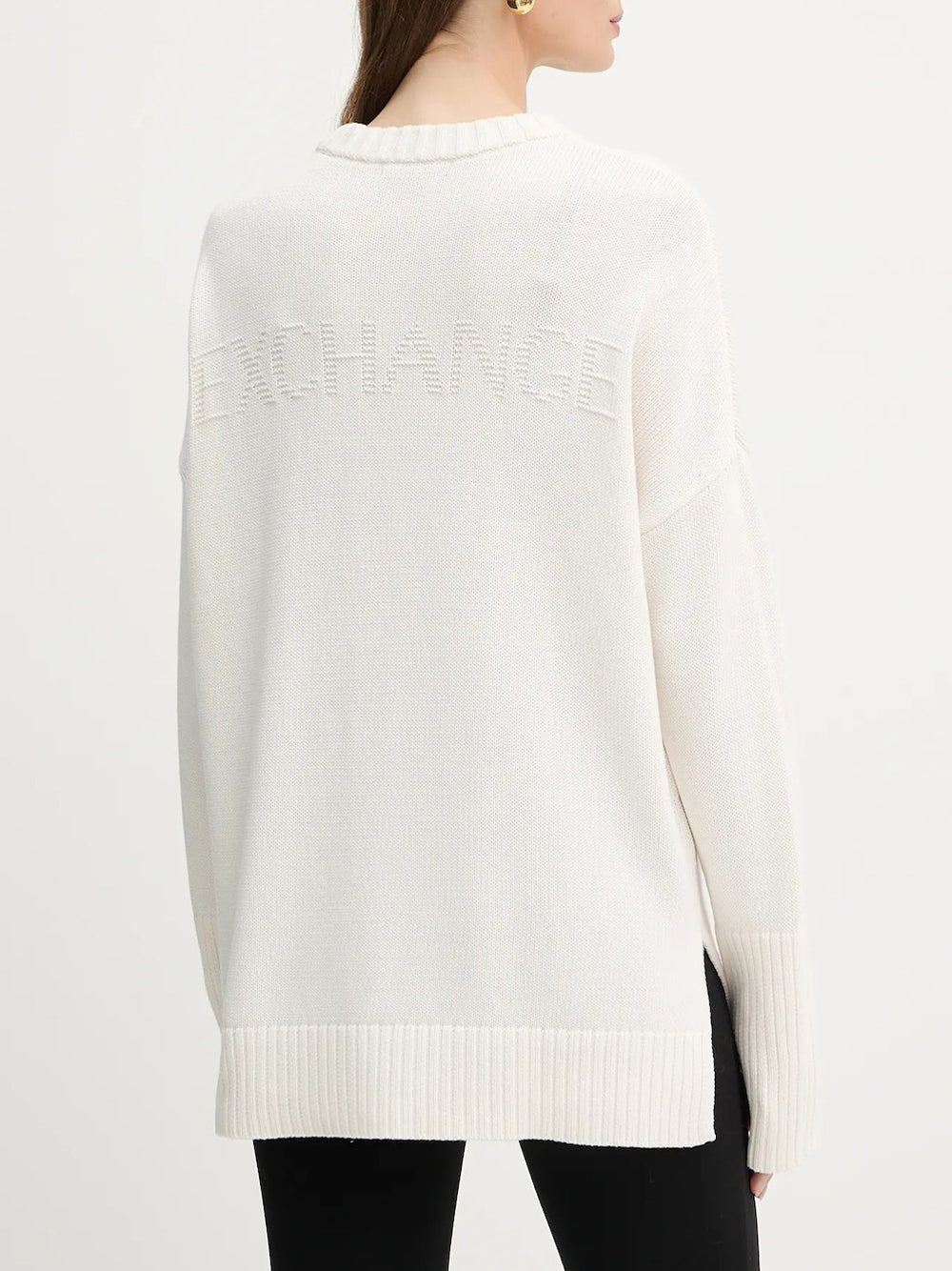 Pullover Armani Exchange da Donna - Avorio