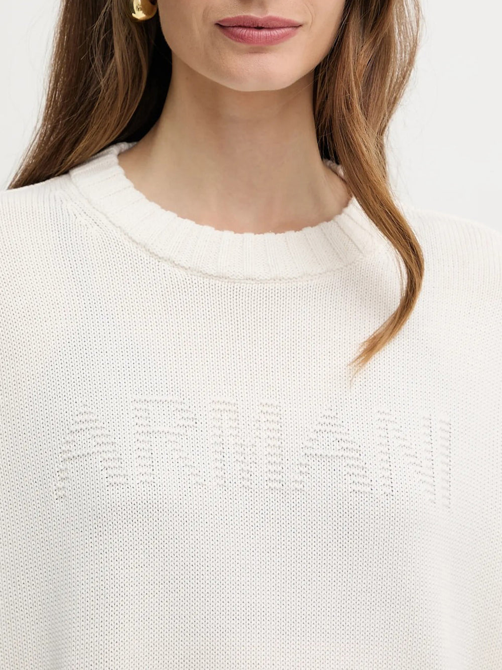 Pullover Armani Exchange da Donna - Avorio