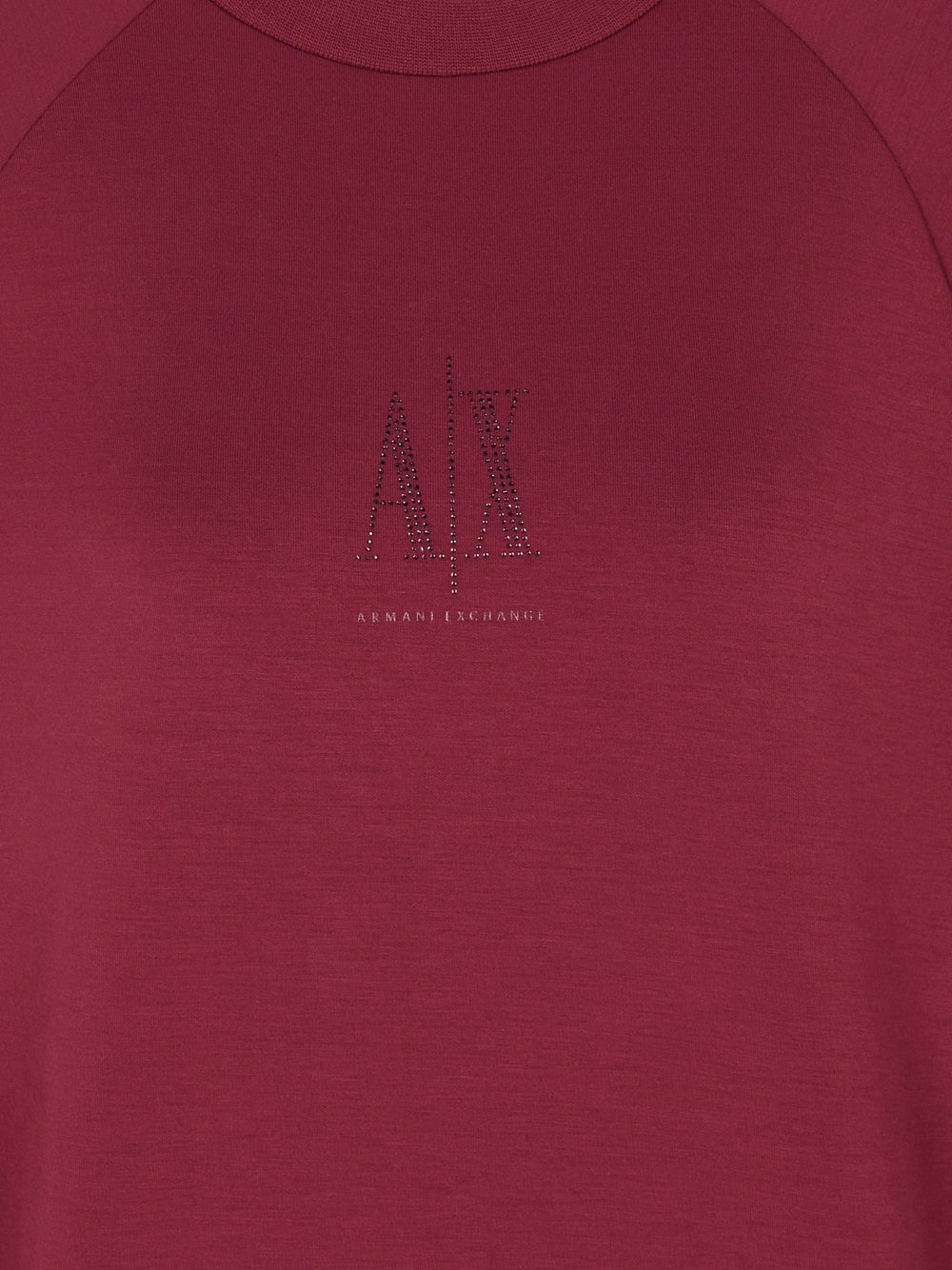 Felpa Armani Exchange da Donna - Bordeaux