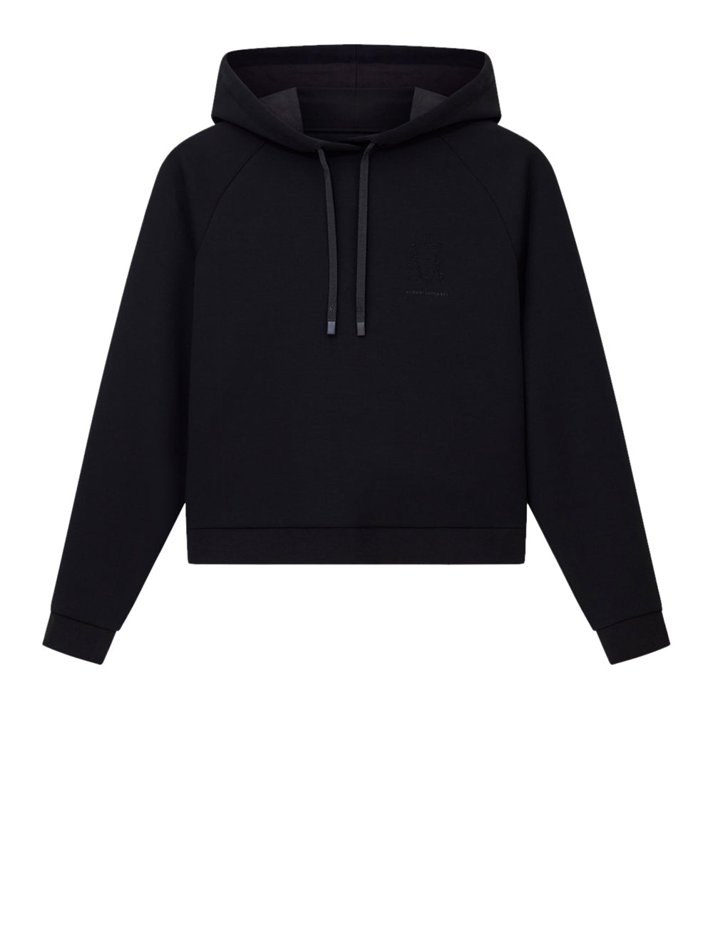 Felpa Cappuccio Armani Exchange da Donna - Nero