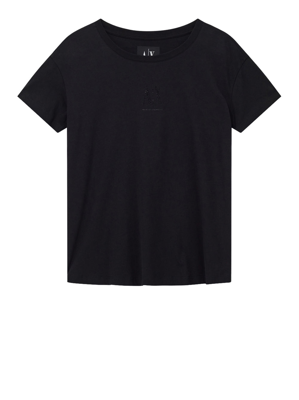 T-shirt Armani Exchange da Donna - Nero
