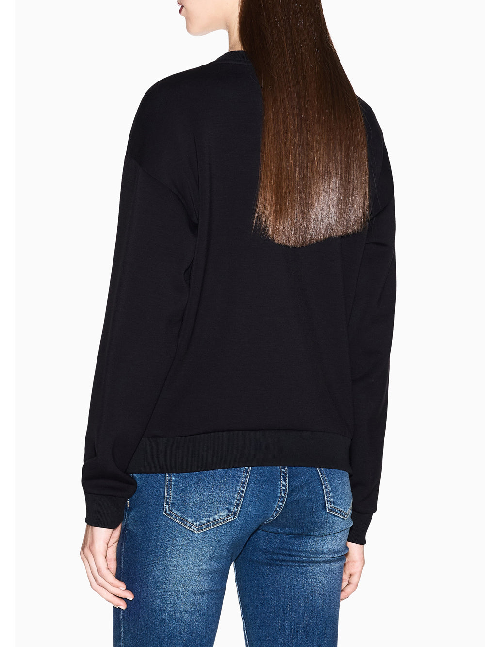 Felpa Armani Exchange da Donna - Nero