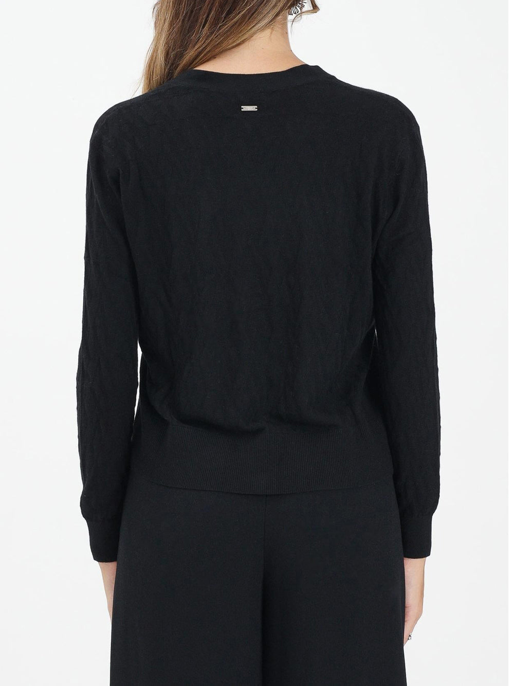 Cardigan Armani Exchange da Donna - Nero