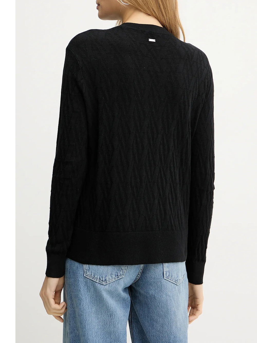 Pullover Armani Exchange da Donna - Nero