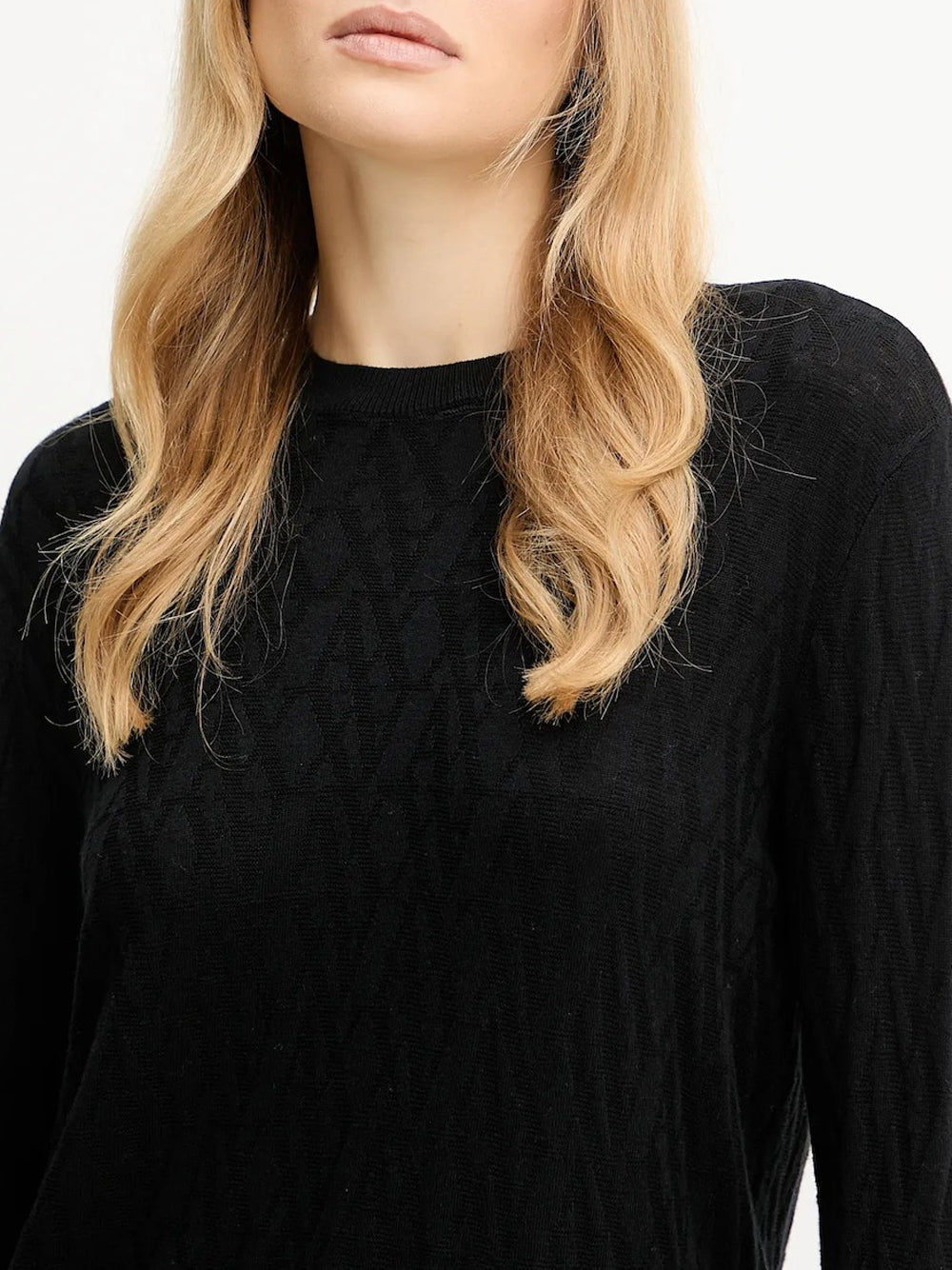 Pullover Armani Exchange da Donna - Nero