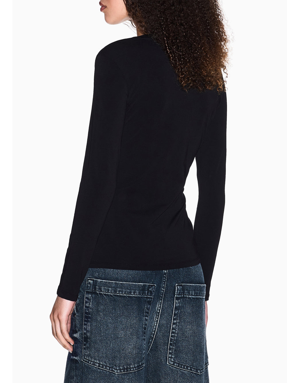 T-shirt Armani Exchange da Donna - Nero