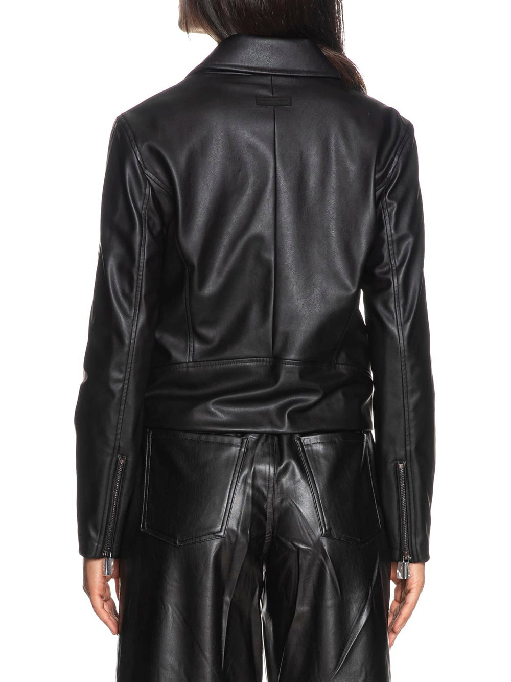 Giubbino Armani Exchange Ecopelle da Donna - Nero