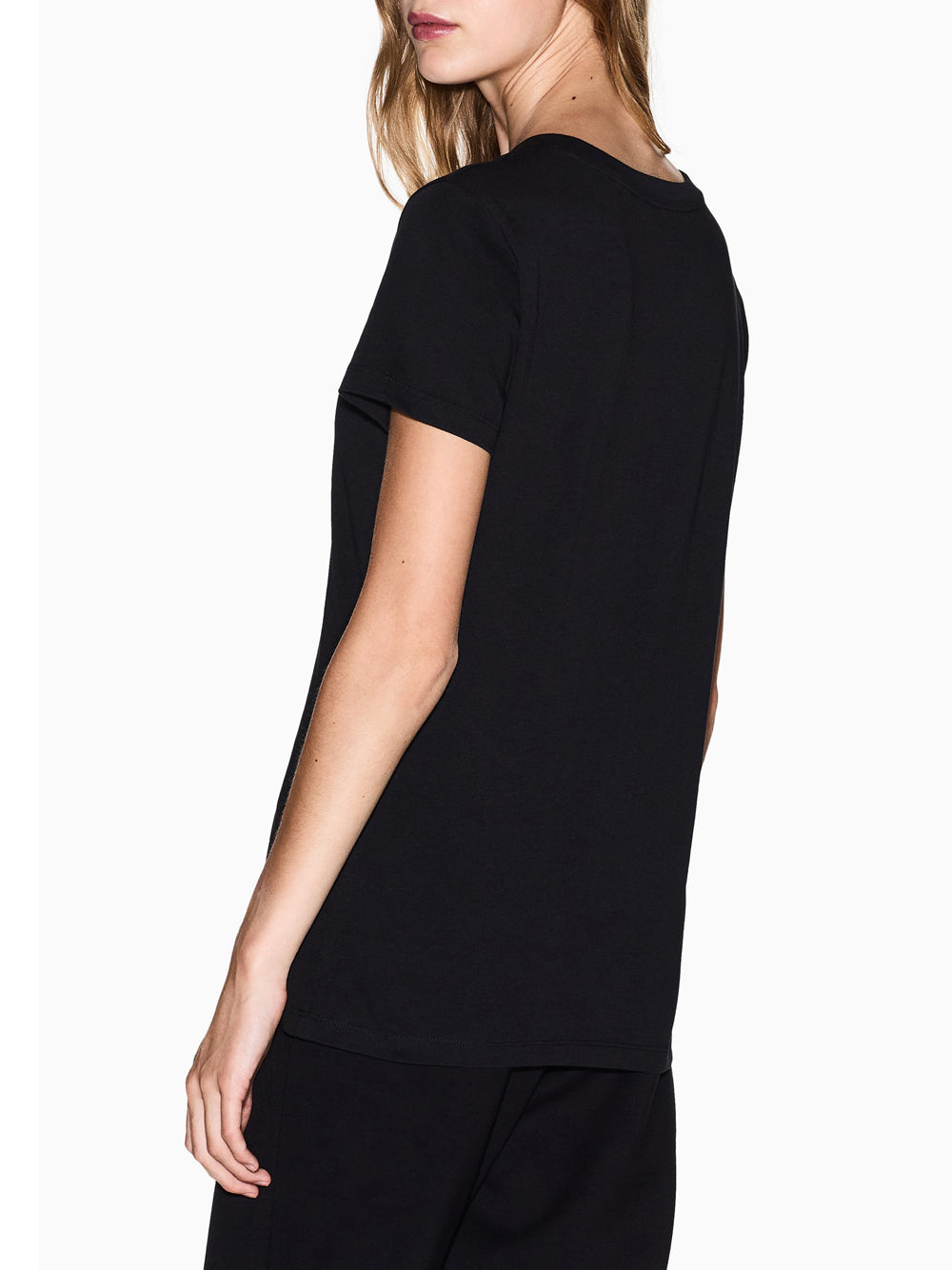 T-shirt Armani Exchange da Donna - Nero