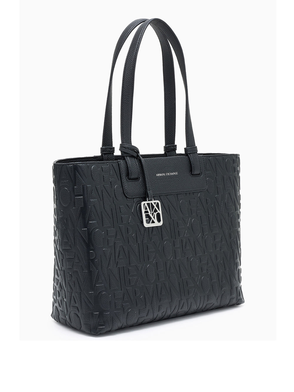 Borsa Shopper Armani Exchange da Donna - Nero