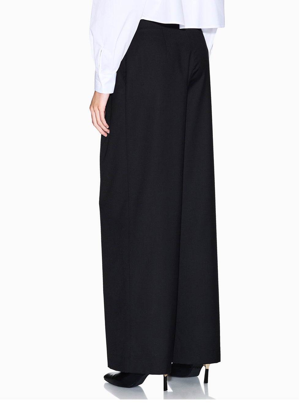 Pantalone Palazzo Armani Exchange da Donna - Nero