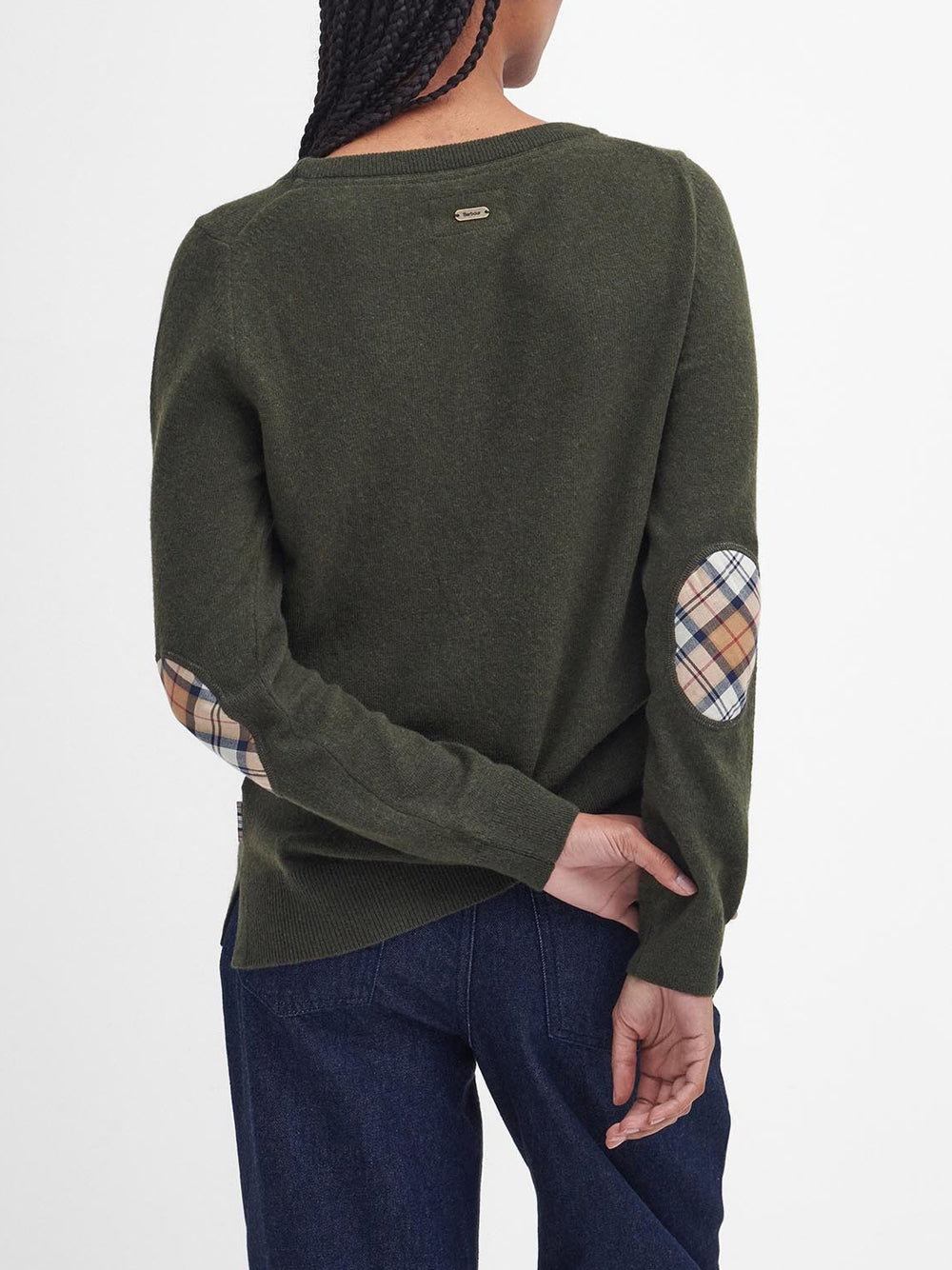 Pullover Barbour Pendle da Donna - Verde