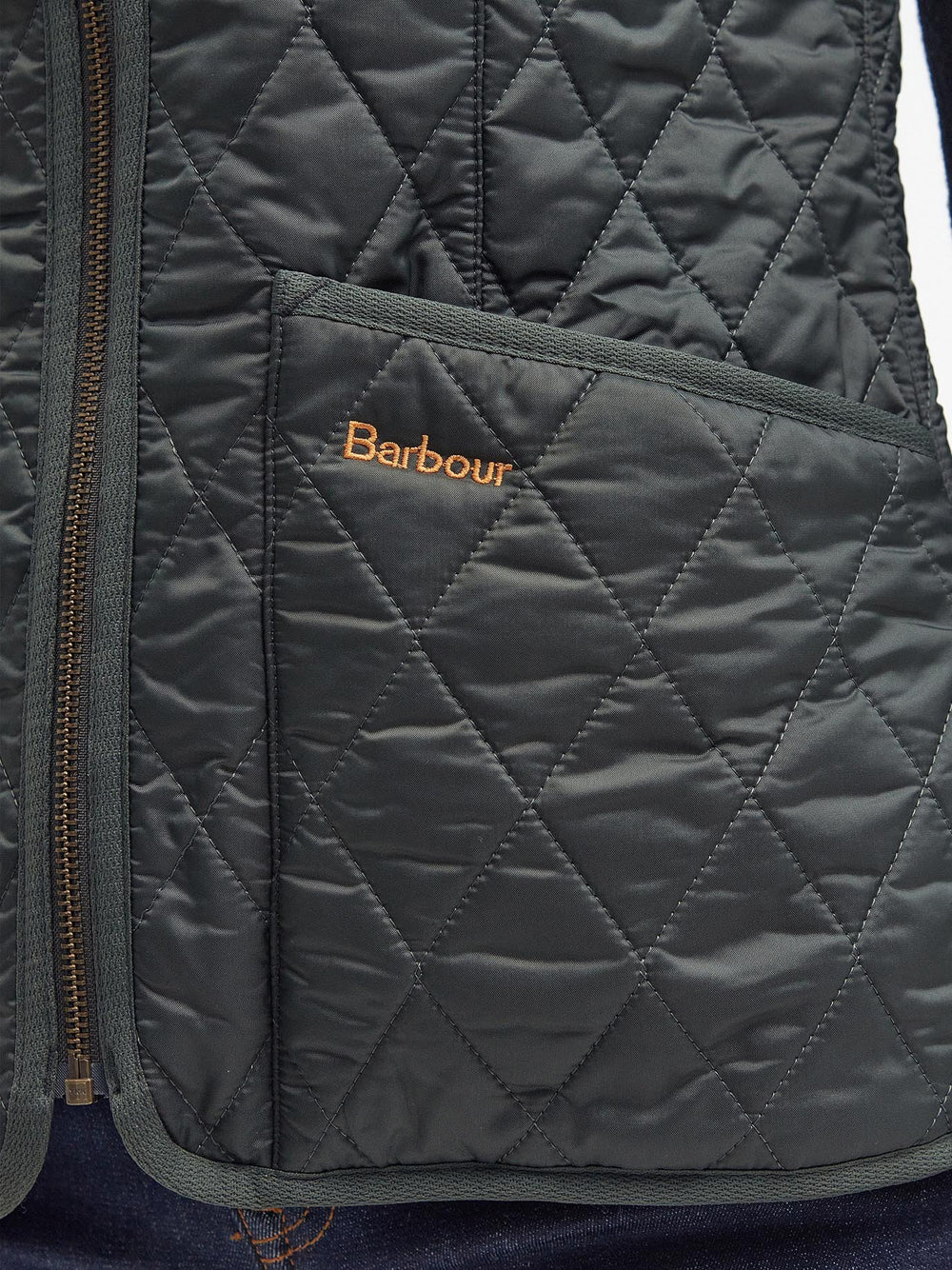 Smanicato Barbour Fleece Betty Liner da Donna - Verde