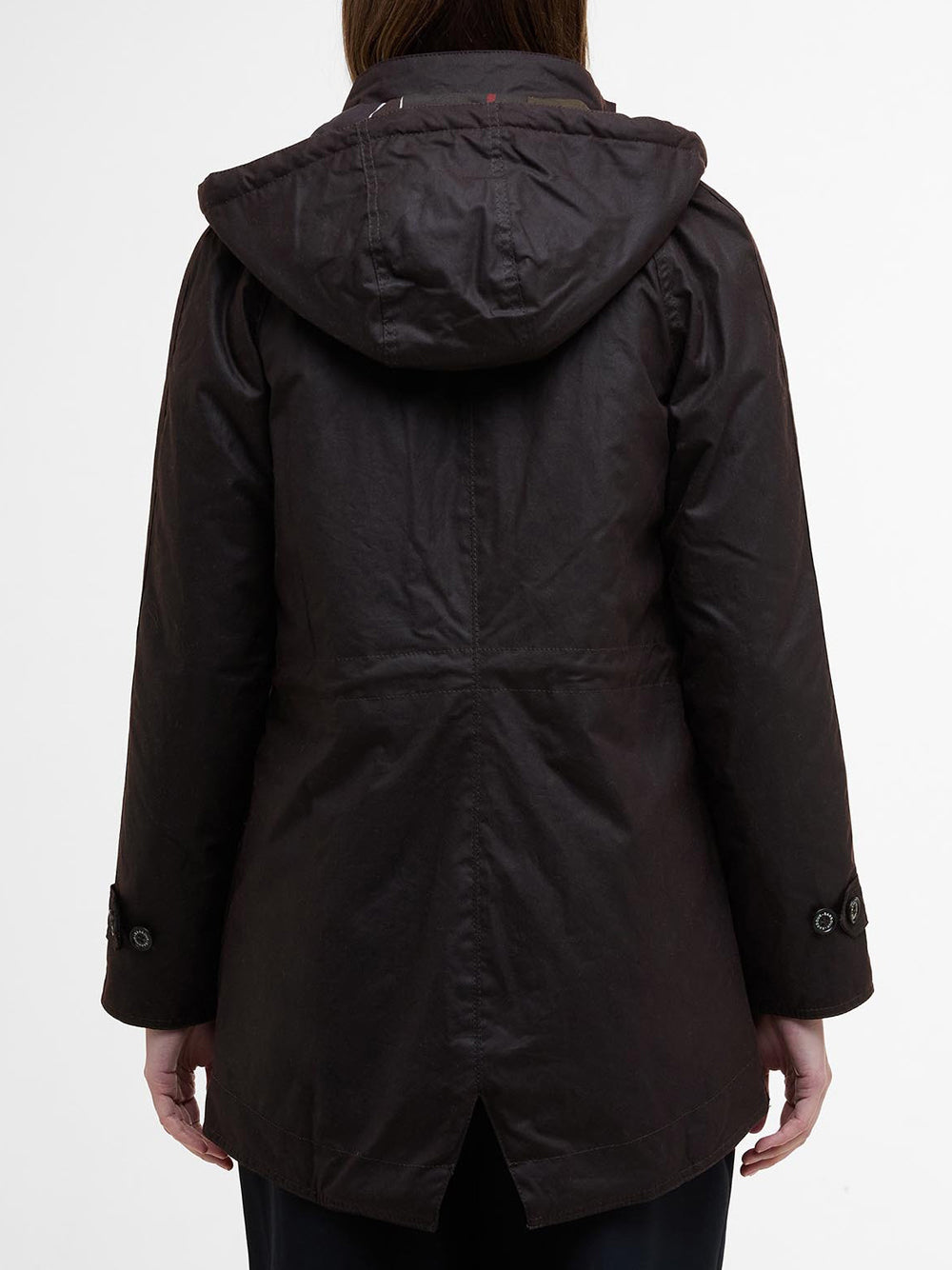 Giubbotto Barbour Cannich Wax da Donna - Marrone