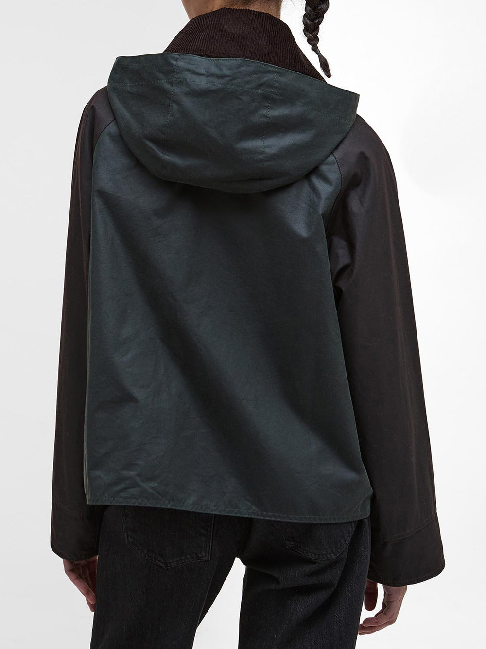 Giubbino Barbour Reighton Wax da Donna - Verde