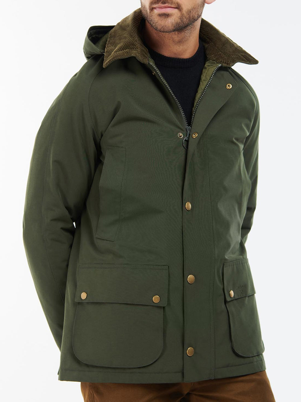 Giubbotto Barbour Winter Ashby da Uomo - Verde