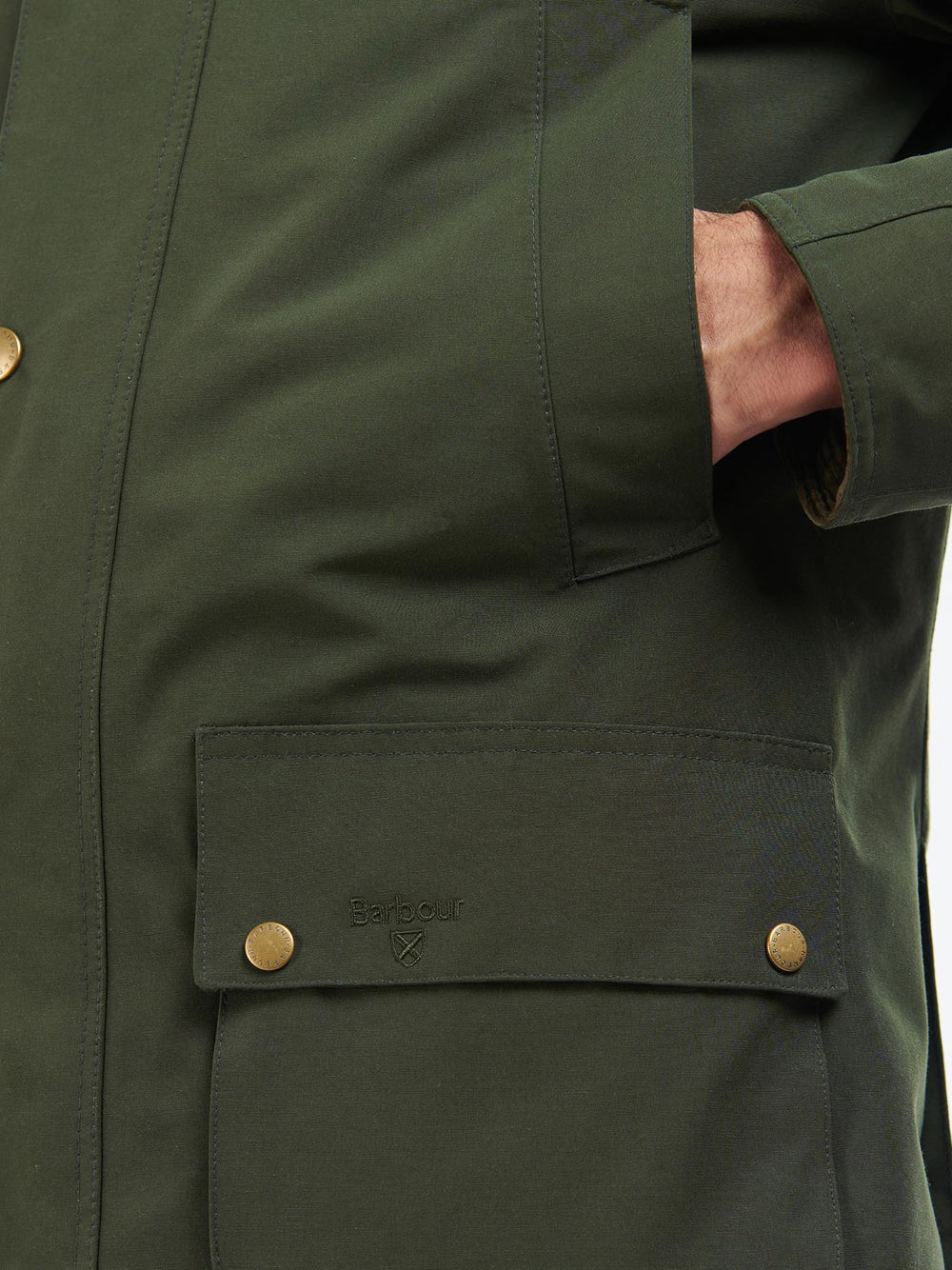 Giubbotto Barbour Winter Ashby da Uomo - Verde