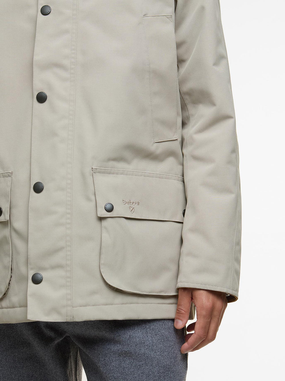 Giubbotto Barbour Winter Ashby da Uomo - Avorio