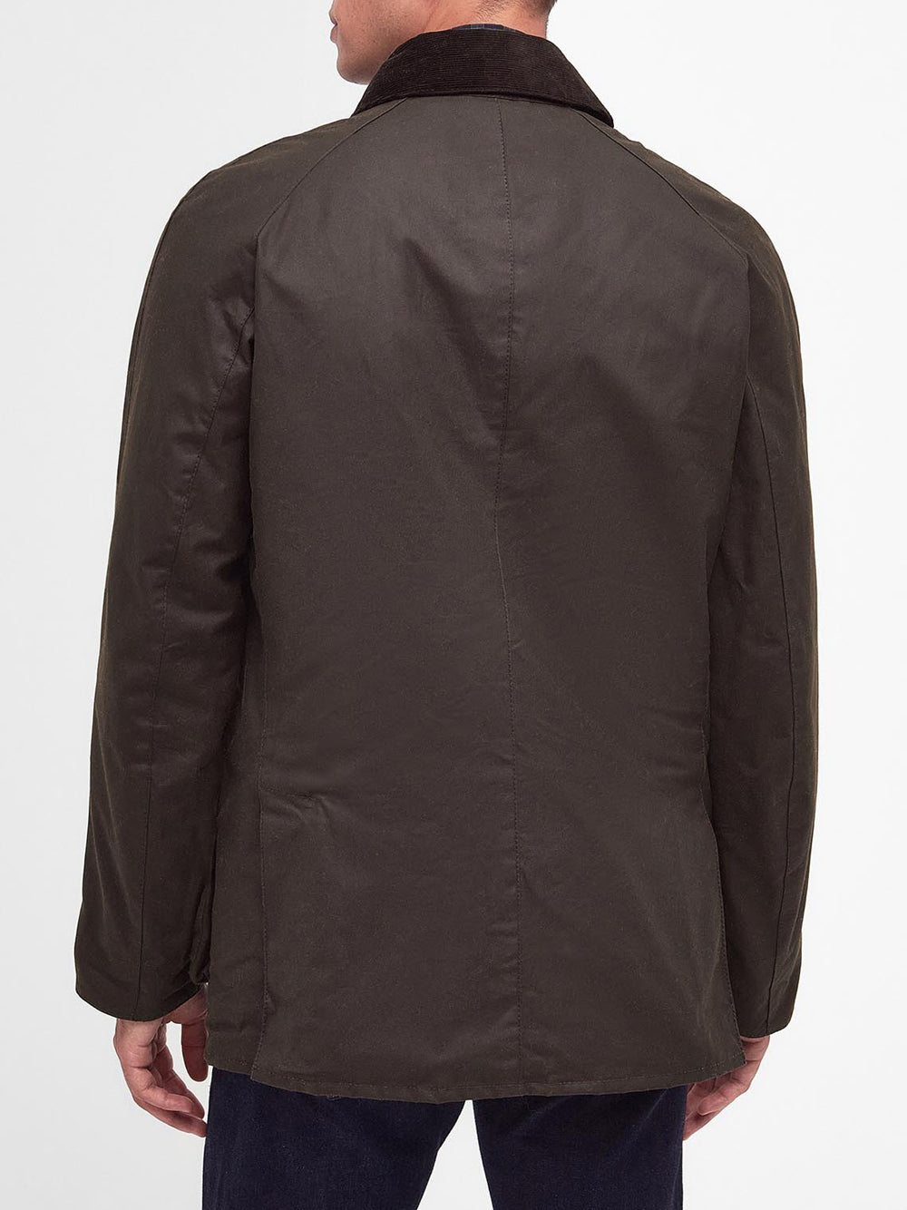 Giubbotto Barbour Ashby Wax da Uomo - Verde