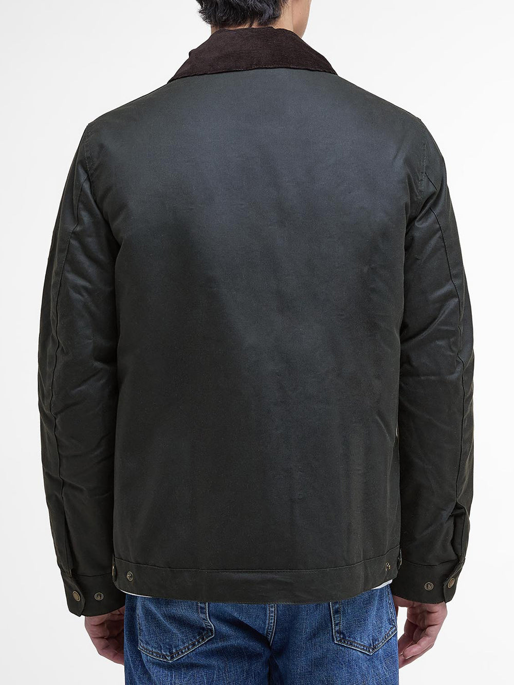 Giubbotto Barbour Workers Wax da Uomo - Verde