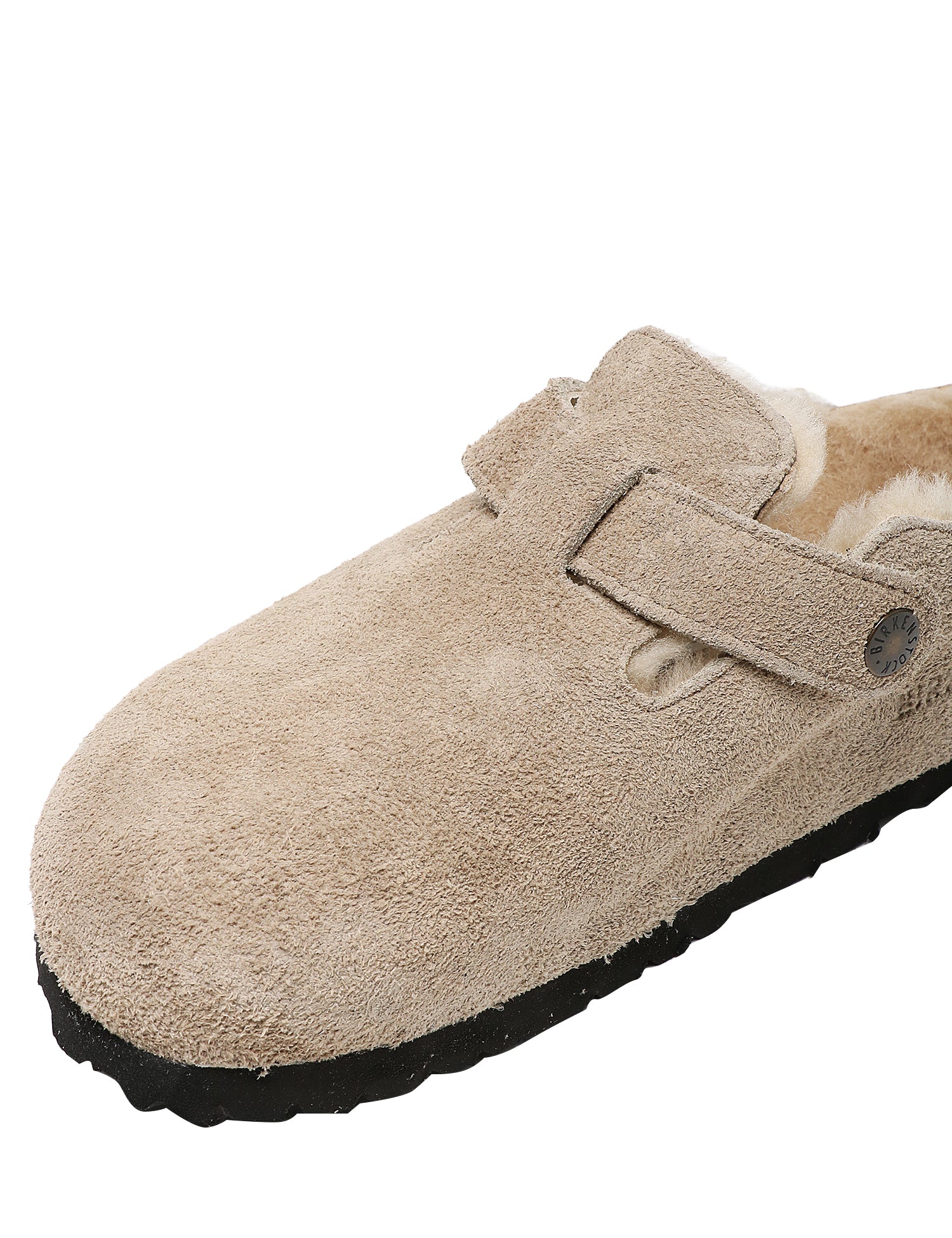 Birkenstock Ciabatta UNISEX Mod. 1028299 BOSTON TAUPE TAUPE Marrone