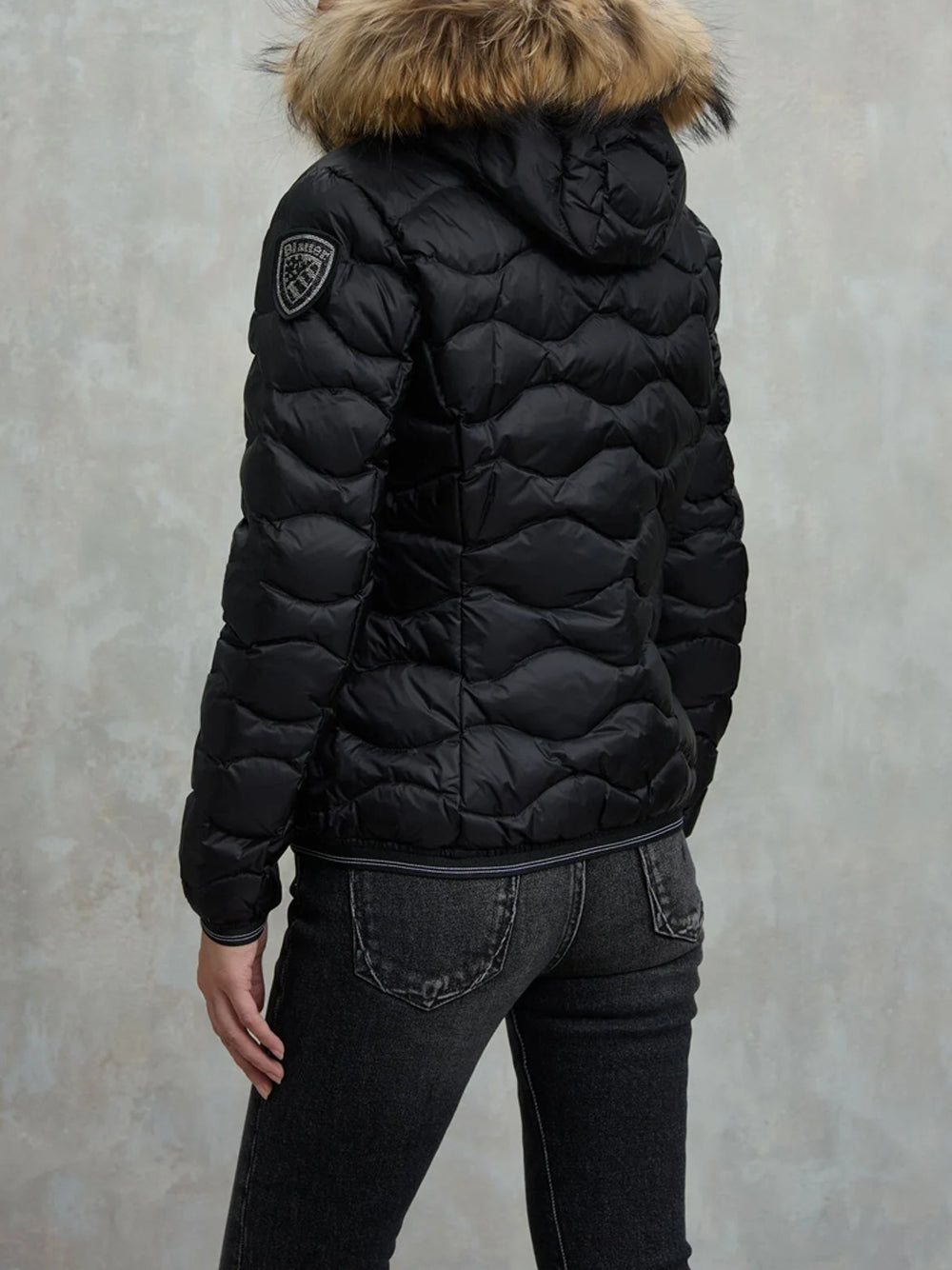 Piumino Blauer Aldie da Donna - Nero