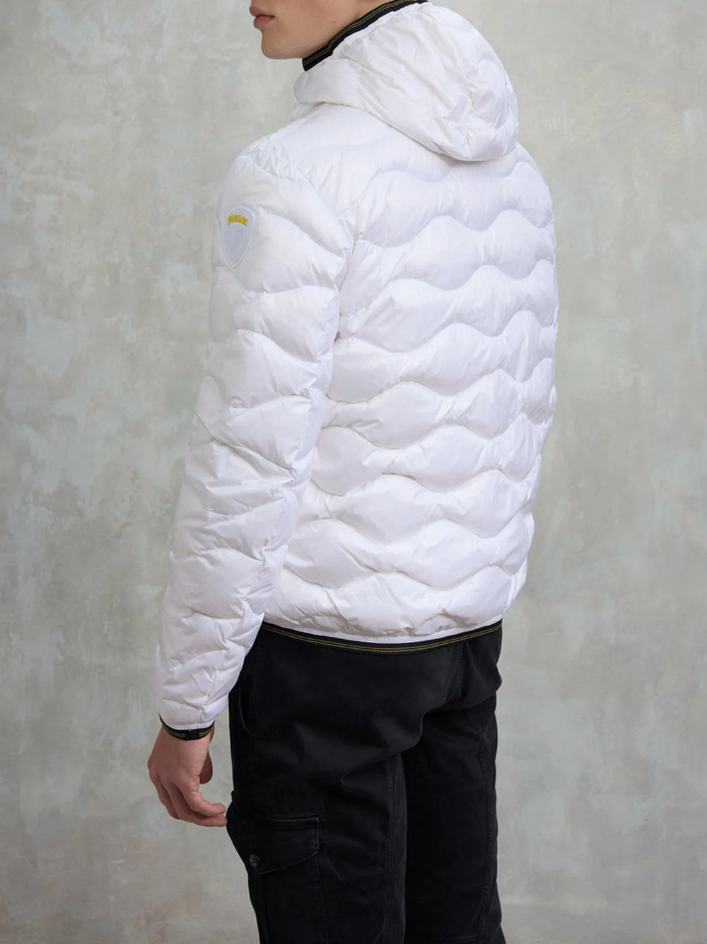 Piumino Blauer Wave da Uomo - Bianco
