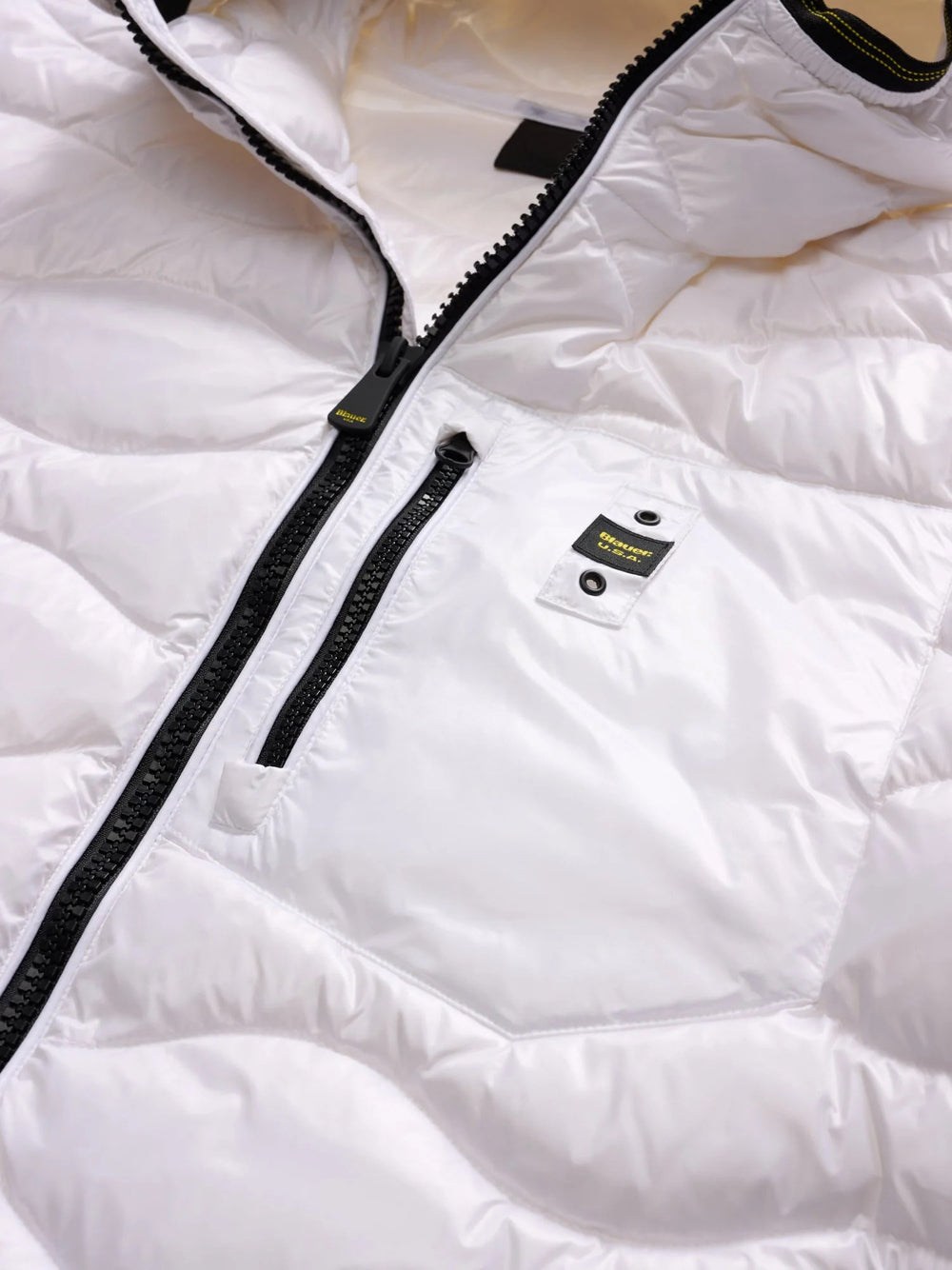 Piumino Blauer Wave da Uomo - Bianco