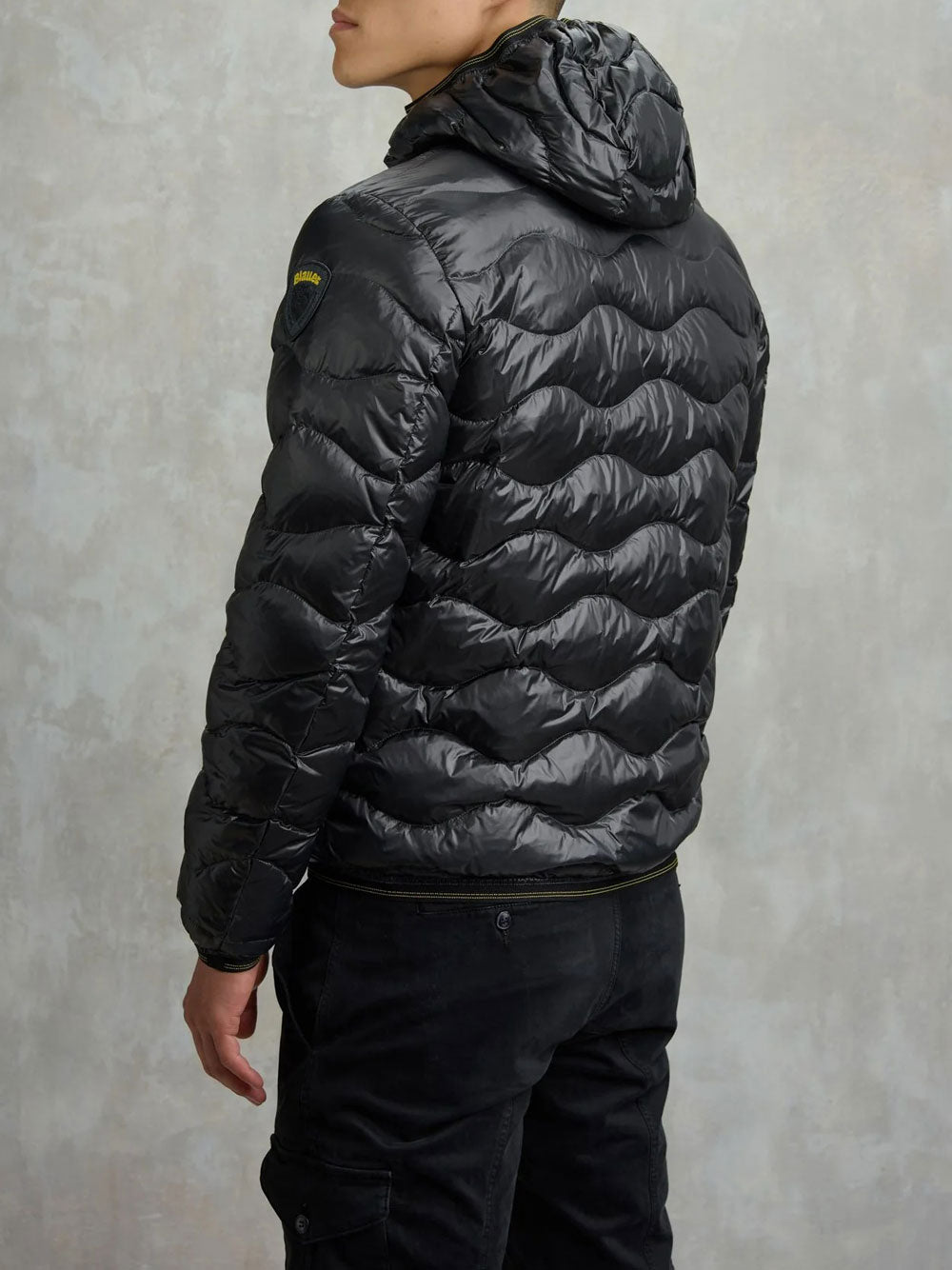 Piumino Blauer Wave da Uomo - Nero