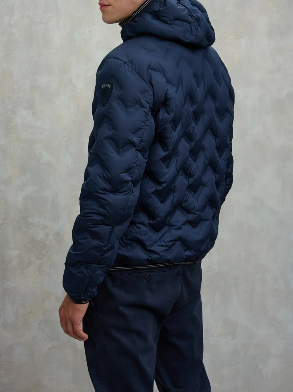 Piumino Blauer Piery da Uomo - Blu