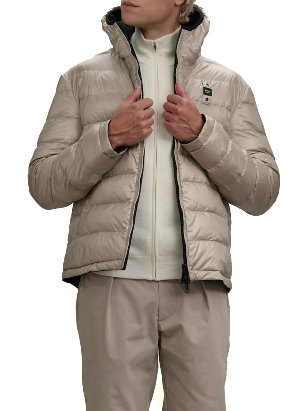 Piumino Blauer Ballard da Uomo - Nero
