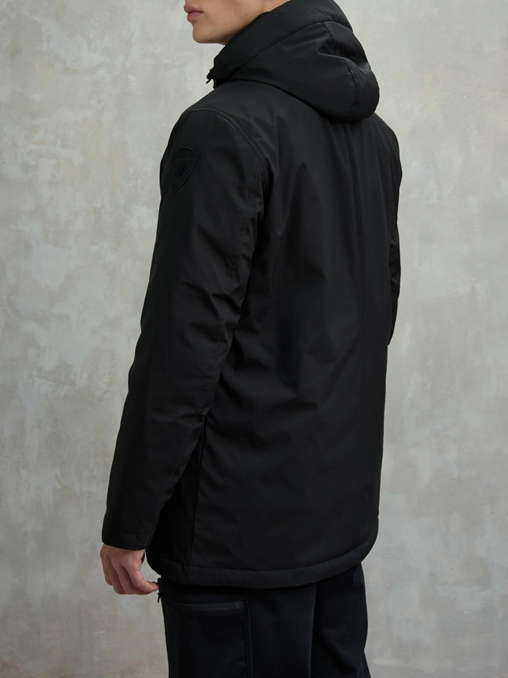 Parka Blauer Chester da Uomo - Nero