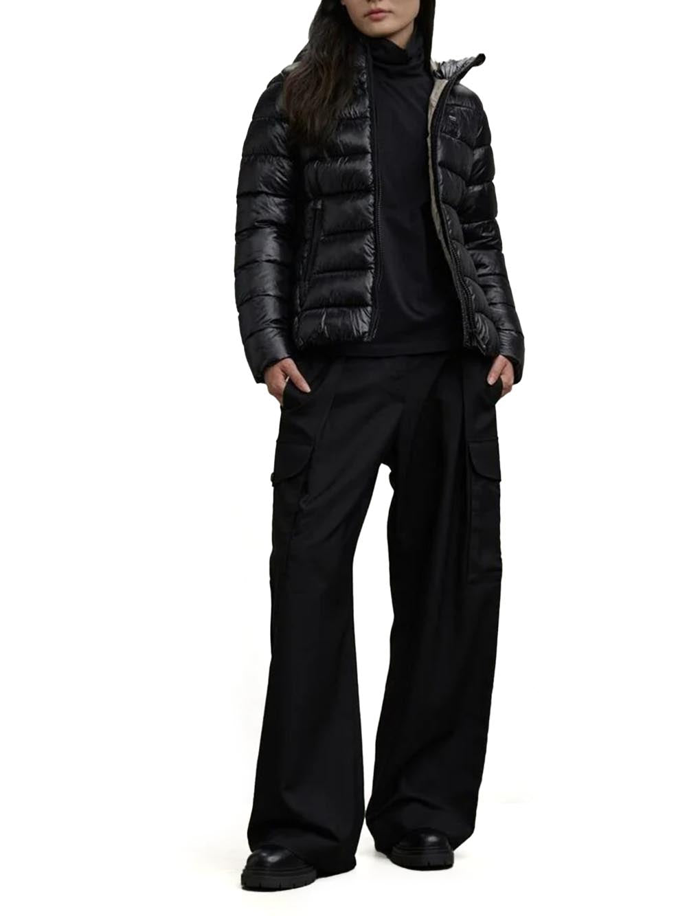 Blauer Giubbotto corto Donna Mod. BLDC02072 006648 999 Nero