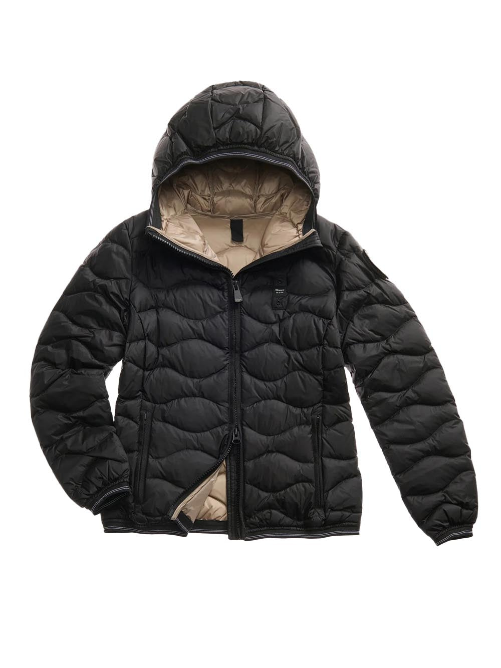Blauer Giubbotto corto Donna Mod. BLDC03095 006047 999 Nero