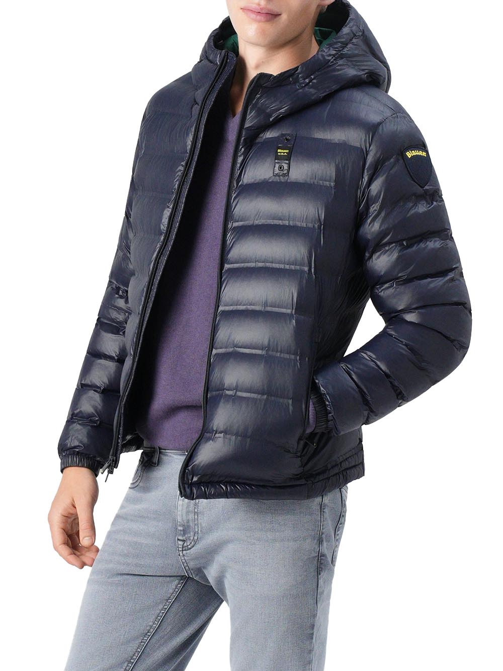 Blauer Giubbotto corto Mod. BLUC02132 007284 888 Blu