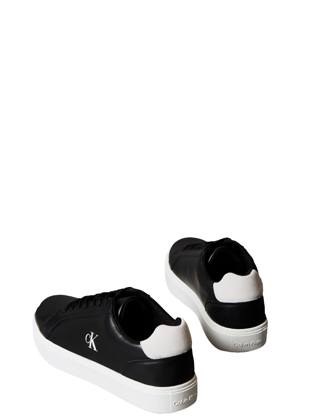 Calvin Klein Calvin Klein Sneakers Uomo Mod. YM0YM01435 PELLE 0GM Nero