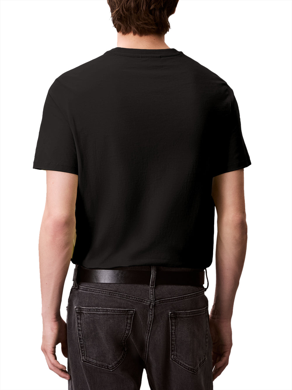 Calvin Klein Calvin Klein Jeans T-shirt Uomo Mod. LV040HM265 BAE BLACK Nero