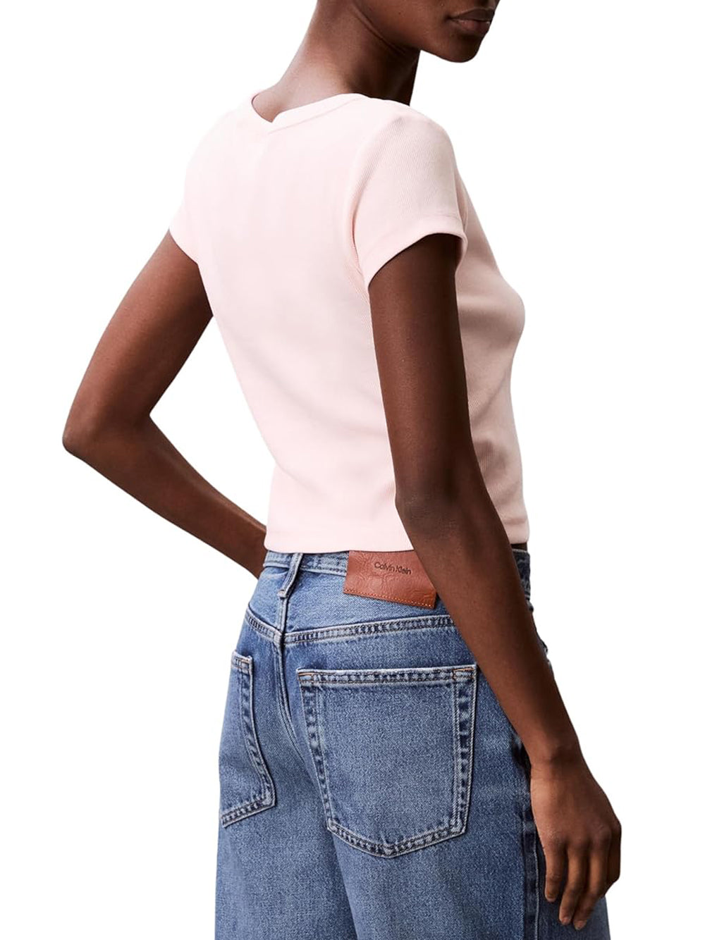Calvin Klein Calvin Klein Jeans T-shirt Donna Mod. LVO47C200G VI7 Rosa