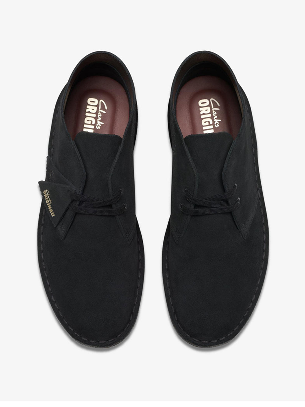 Stivaletto Clarks Desert Boot da Uomo - Nero