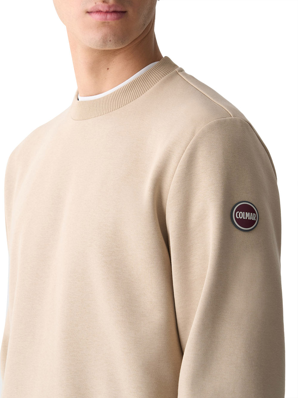 Colmar Felpa Giocollo Uomo Mod. 8232R 1WX 731 Beige
