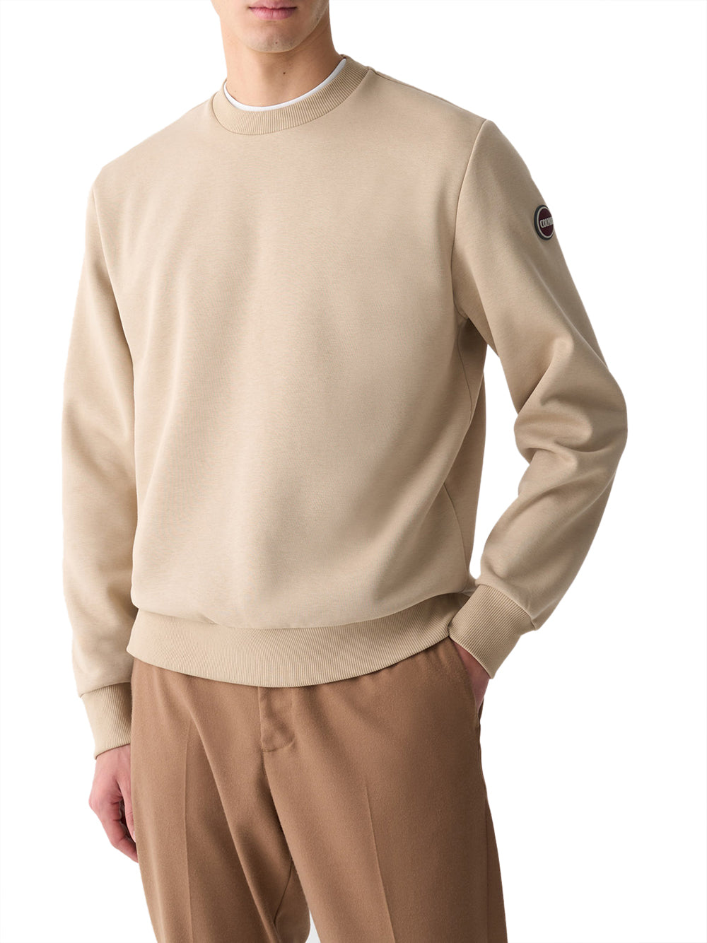 Colmar Felpa Giocollo Uomo Mod. 8232R 1WX 731 Beige