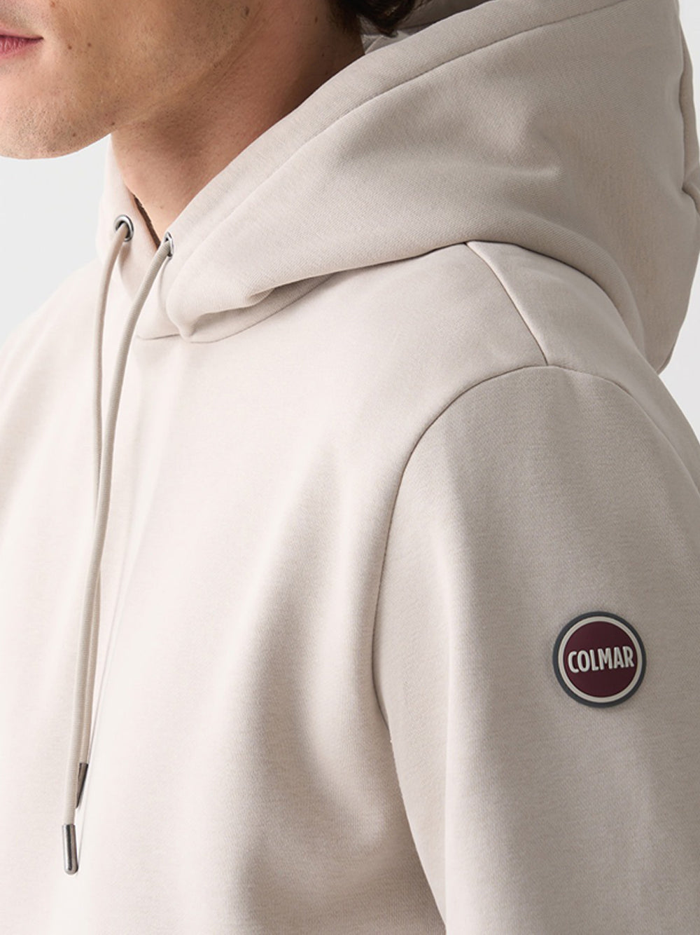 Felpa Cappuccio Colmar da Uomo - Avorio