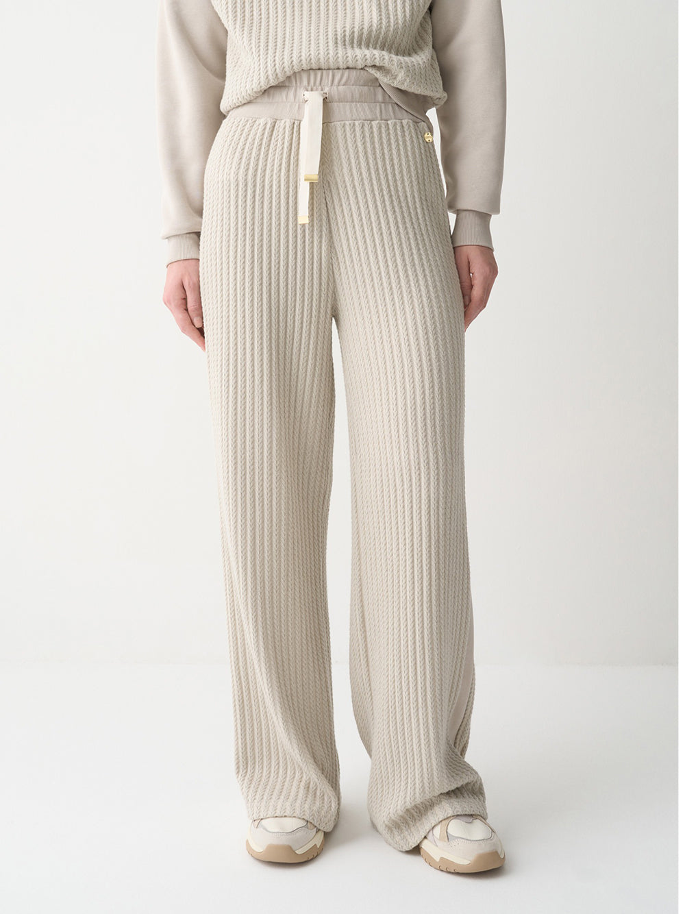 Pantalone Jogger Colmar da Donna - Avorio