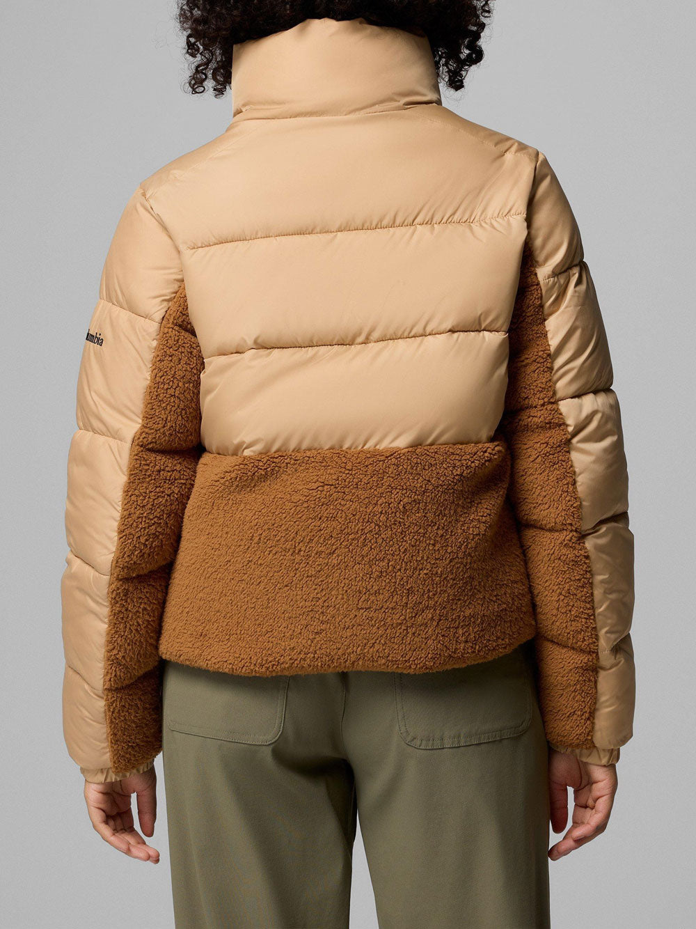 Piumino Columbia da Donna - Marrone