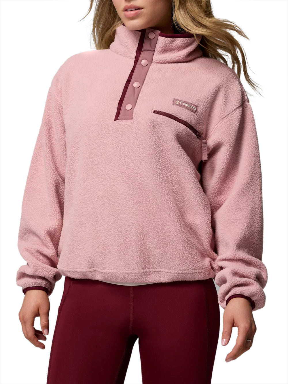 Felpa Columbia da Donna - Rosa