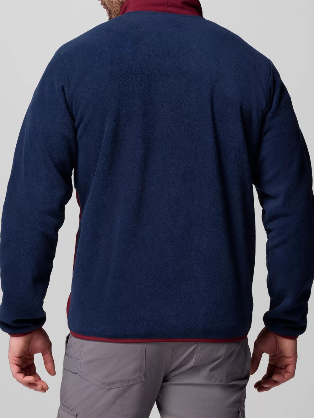 Felpa Zip Columbia da Uomo - Blu