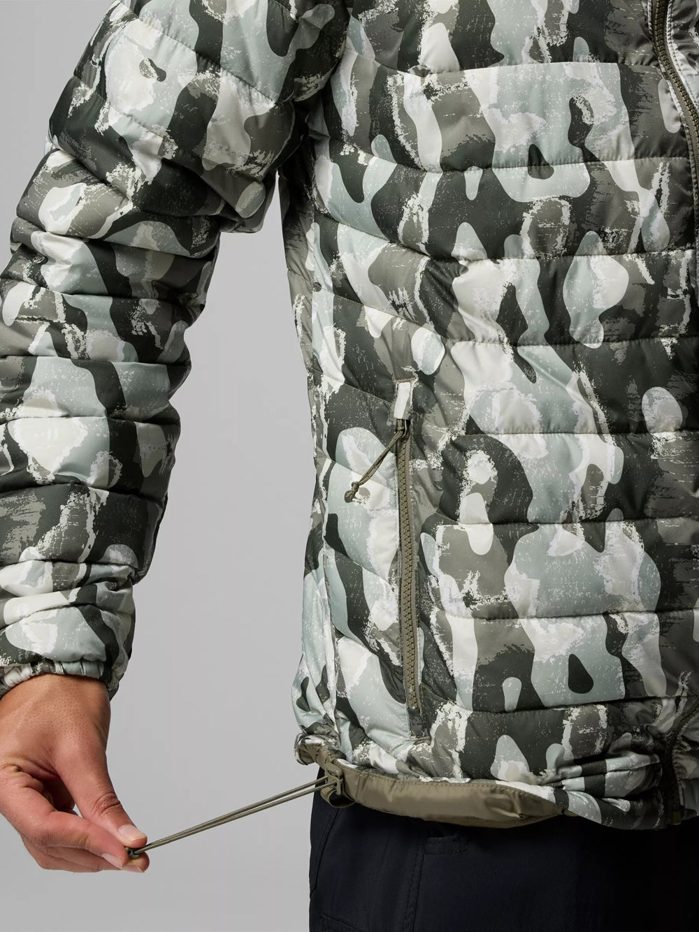 Piumino Columbia da Uomo - Maculato Marrone